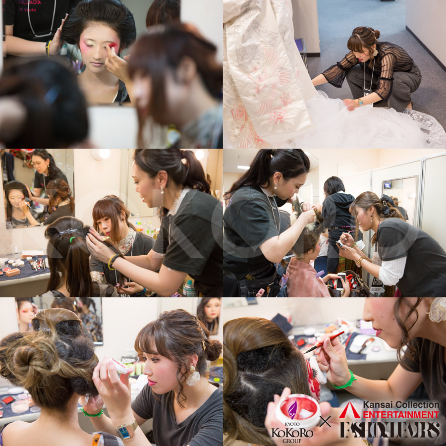 関西コレクション花魁体験心