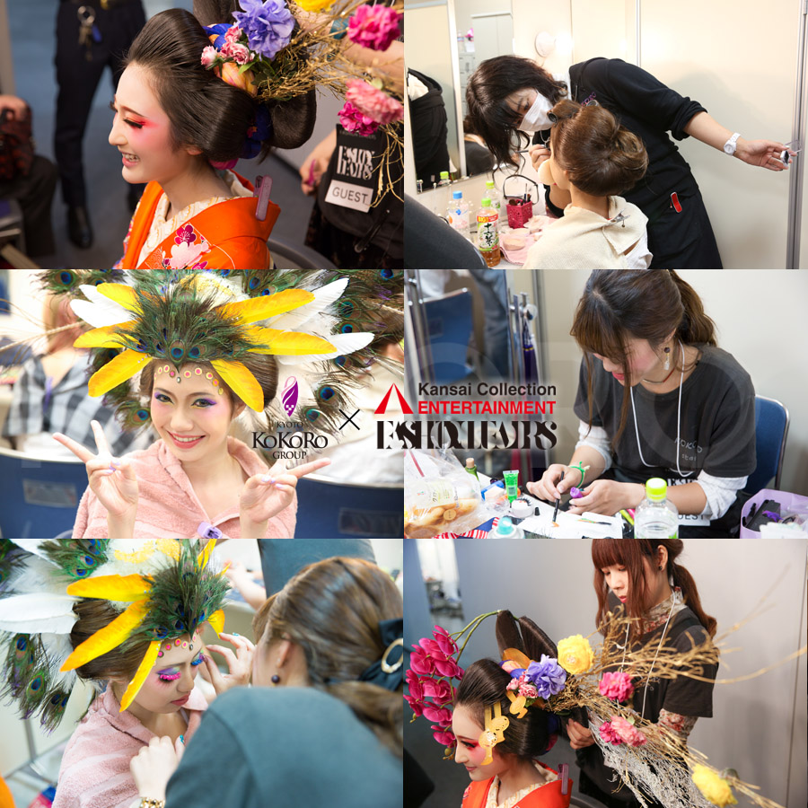 関西コレクション花魁体験心