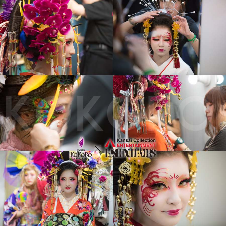 関西コレクション花魁体験心