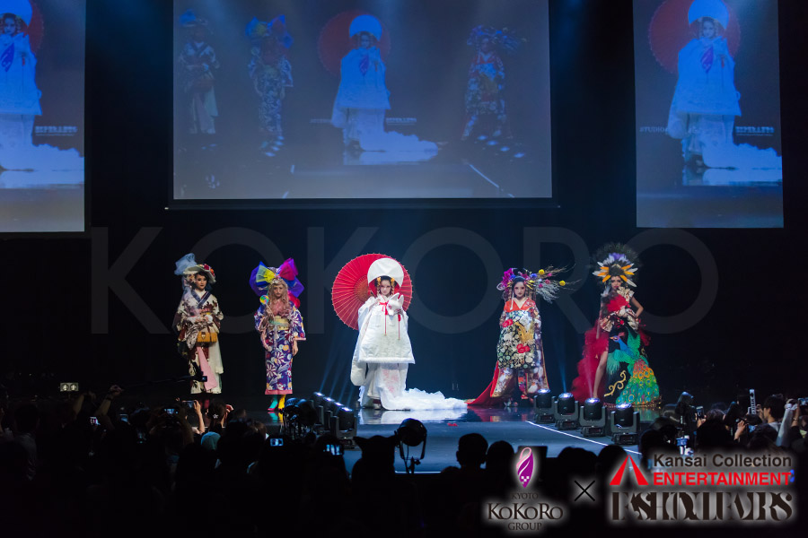 関西コレクション花魁体験心