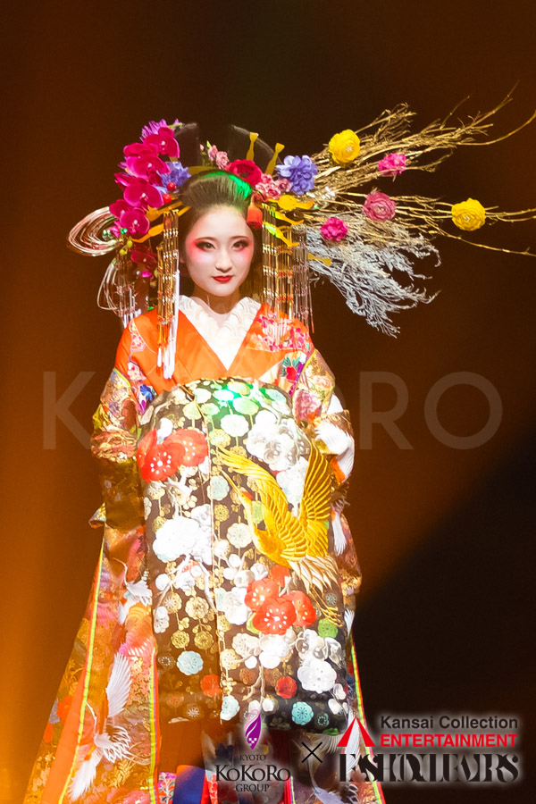 関西コレクション花魁体験心