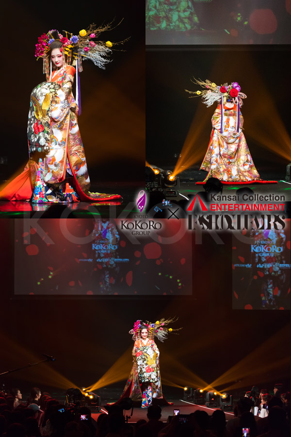 関西コレクション花魁体験心