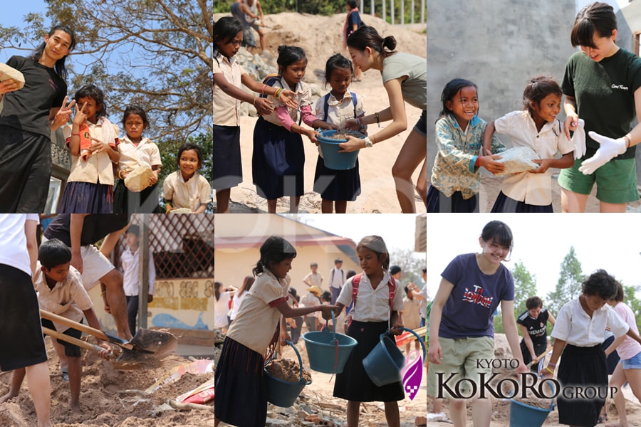 カンボジア小学校建設