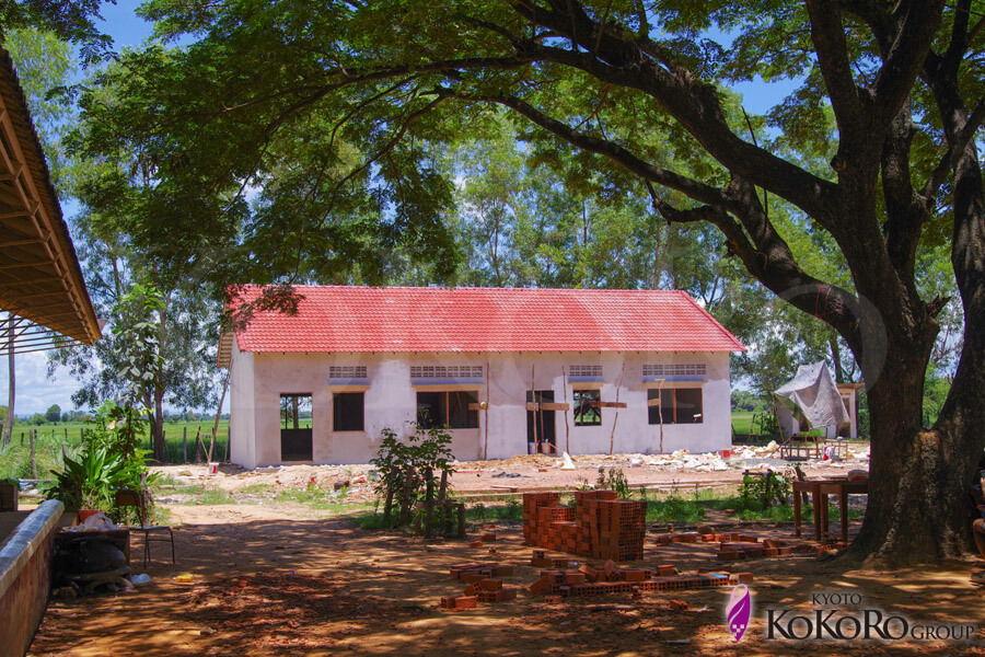 カンボジア学校建設