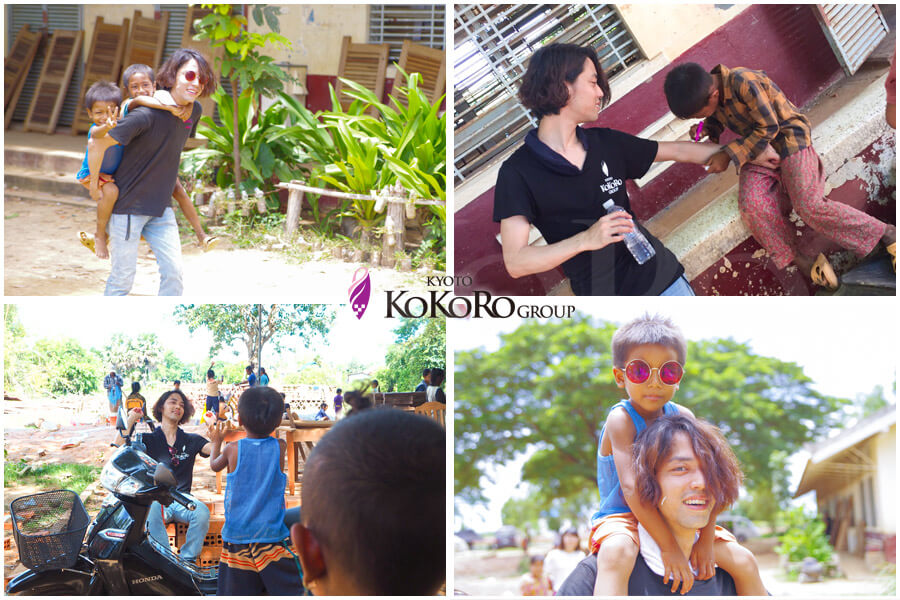 カンボジア学校建設