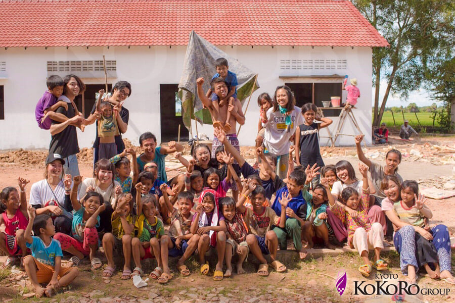 カンボジア学校建設