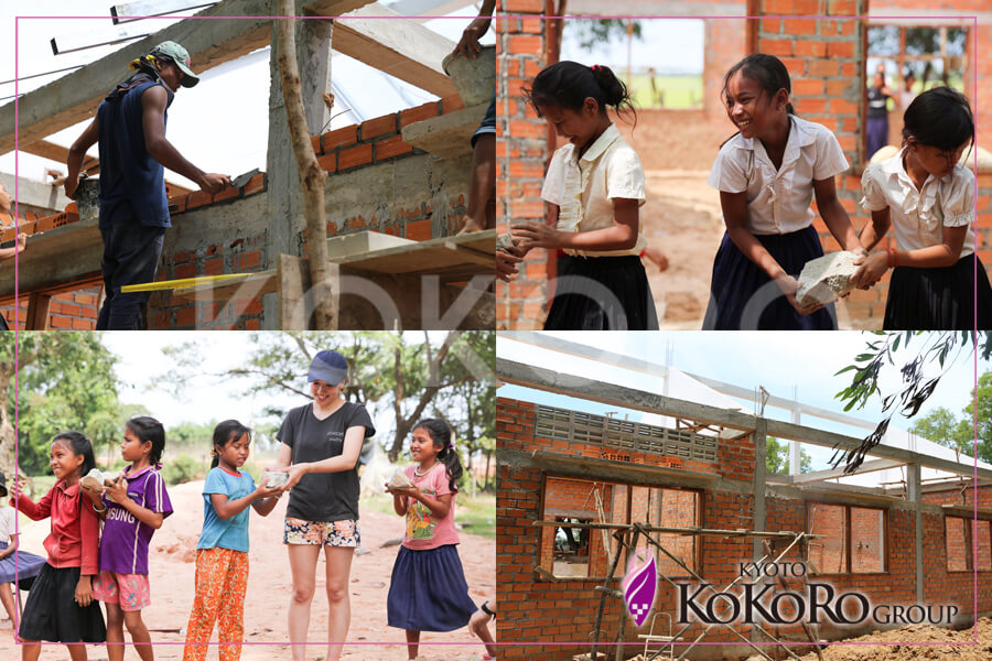 カンボジア小学校建設
