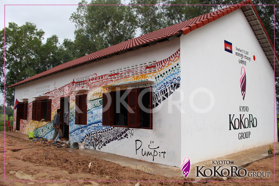 カンボジア小学校建設