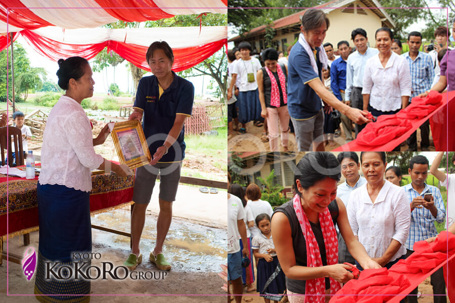 カンボジア小学校建設
