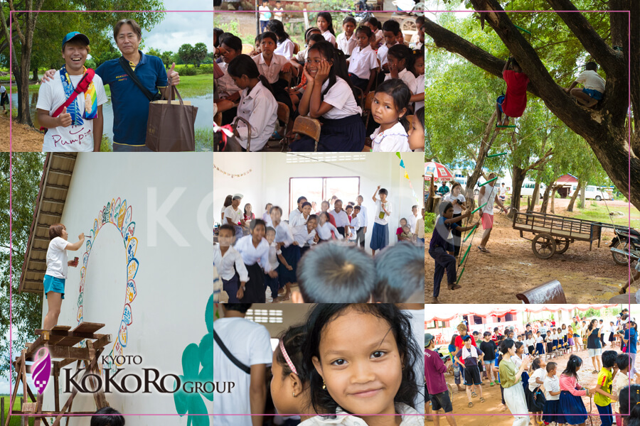 カンボジア小学校建設