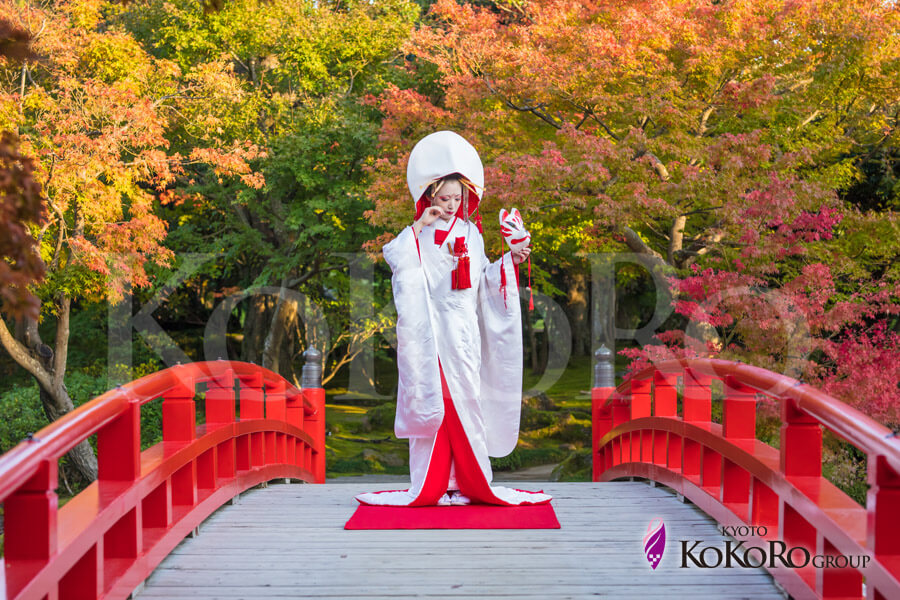 由志園　狐の嫁入り