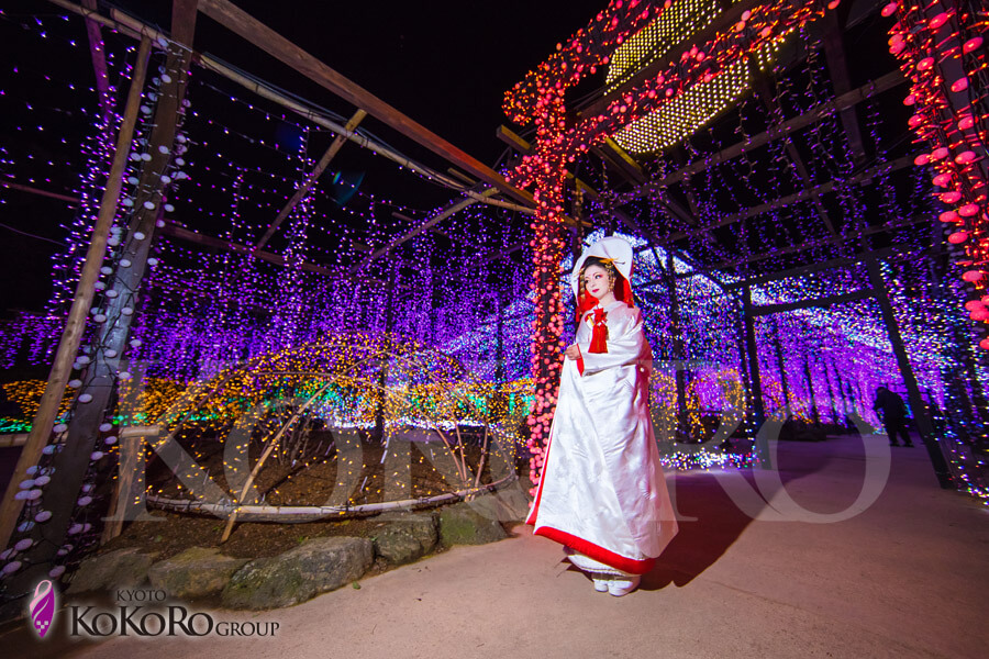 由志園　狐の嫁入り