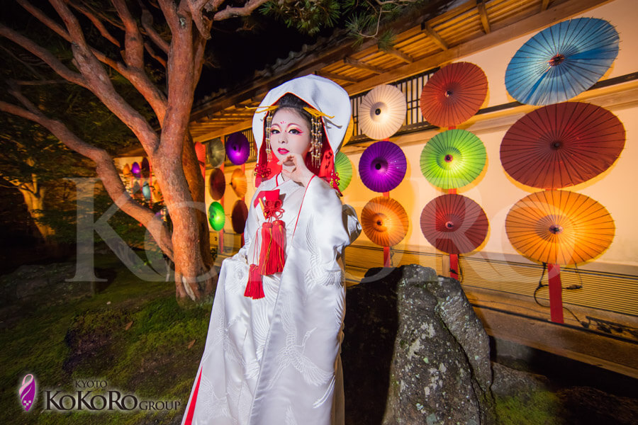 由志園　狐の嫁入り