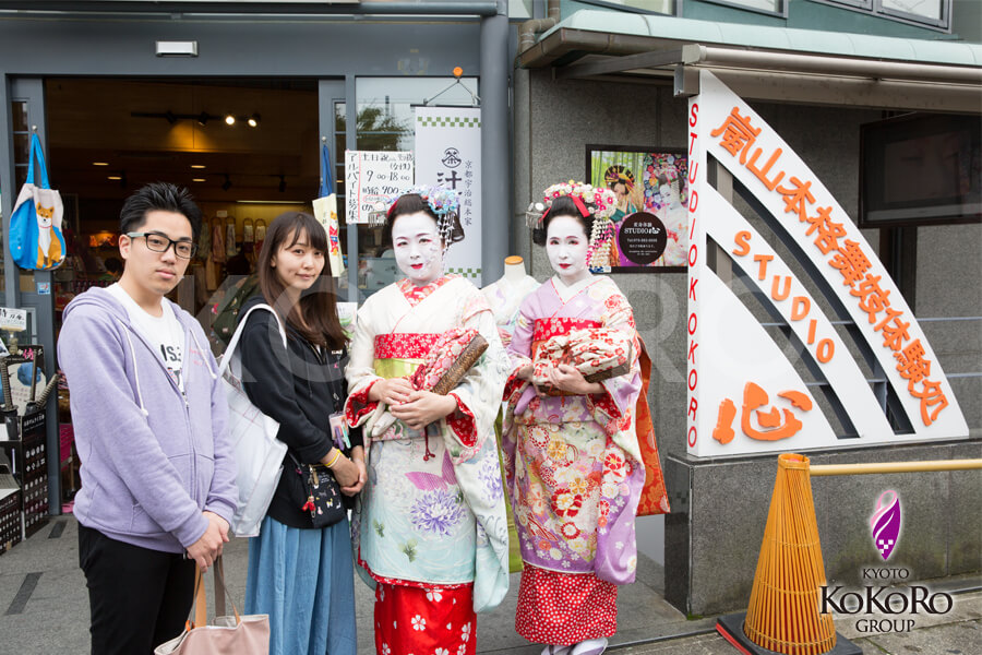 舞妓体験　ボランティア