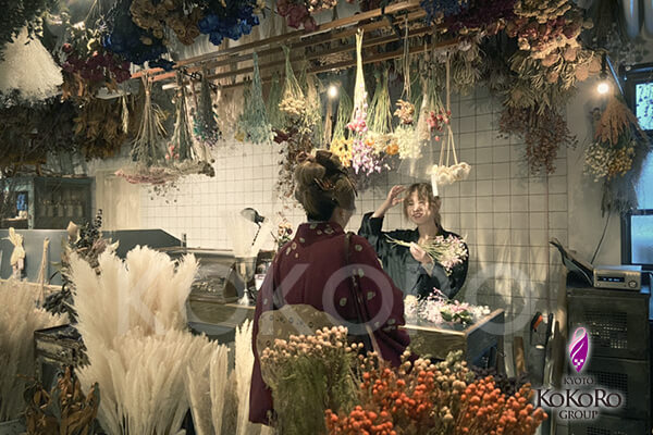 ドライフラワー　京都