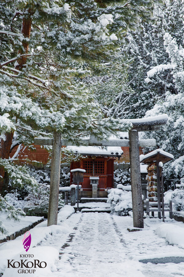 京都 雪景色