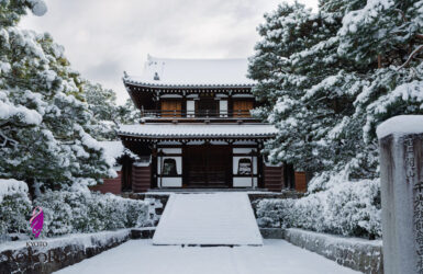 京都 雪景色