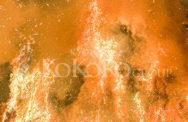 勝部神社の火祭り