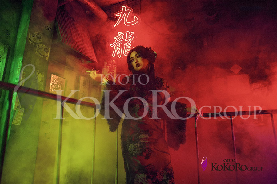 中華　変身写真　京都