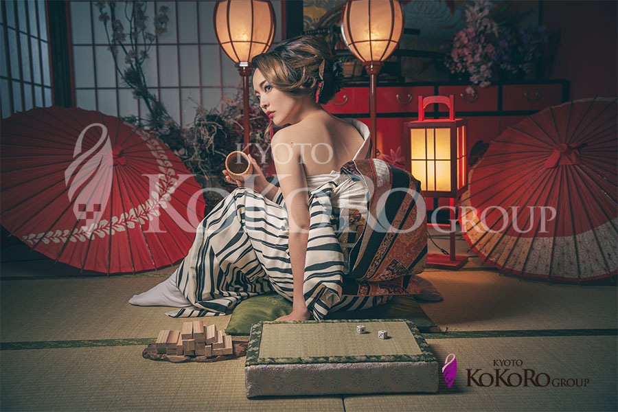 博徒風花魁　嵐山