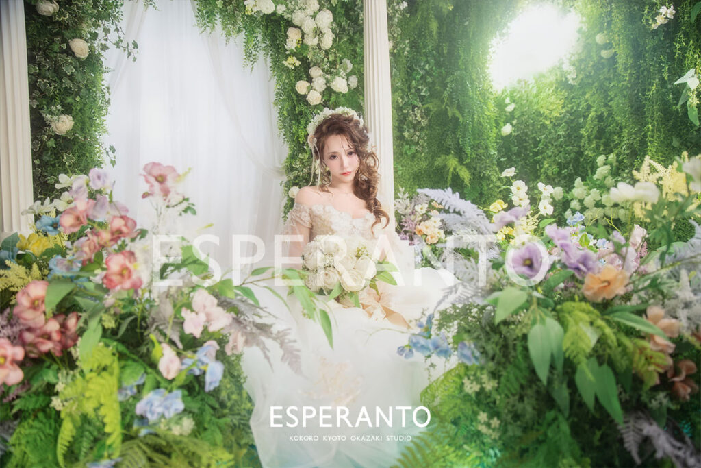 ドレス　ソロウェディング