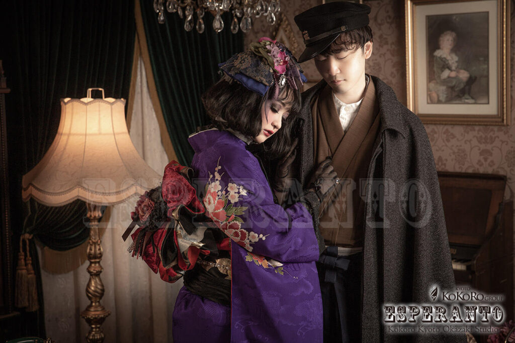 京都 着物撮影 大正浪漫