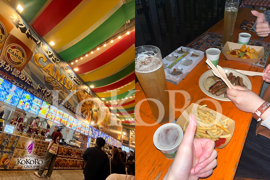 赤レンガのオクトーバーフェストで楽しんだドイツビール